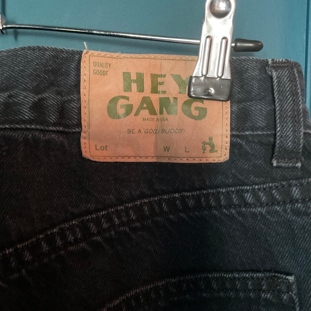 Hey Gang The Loose Crop Washed Black 27